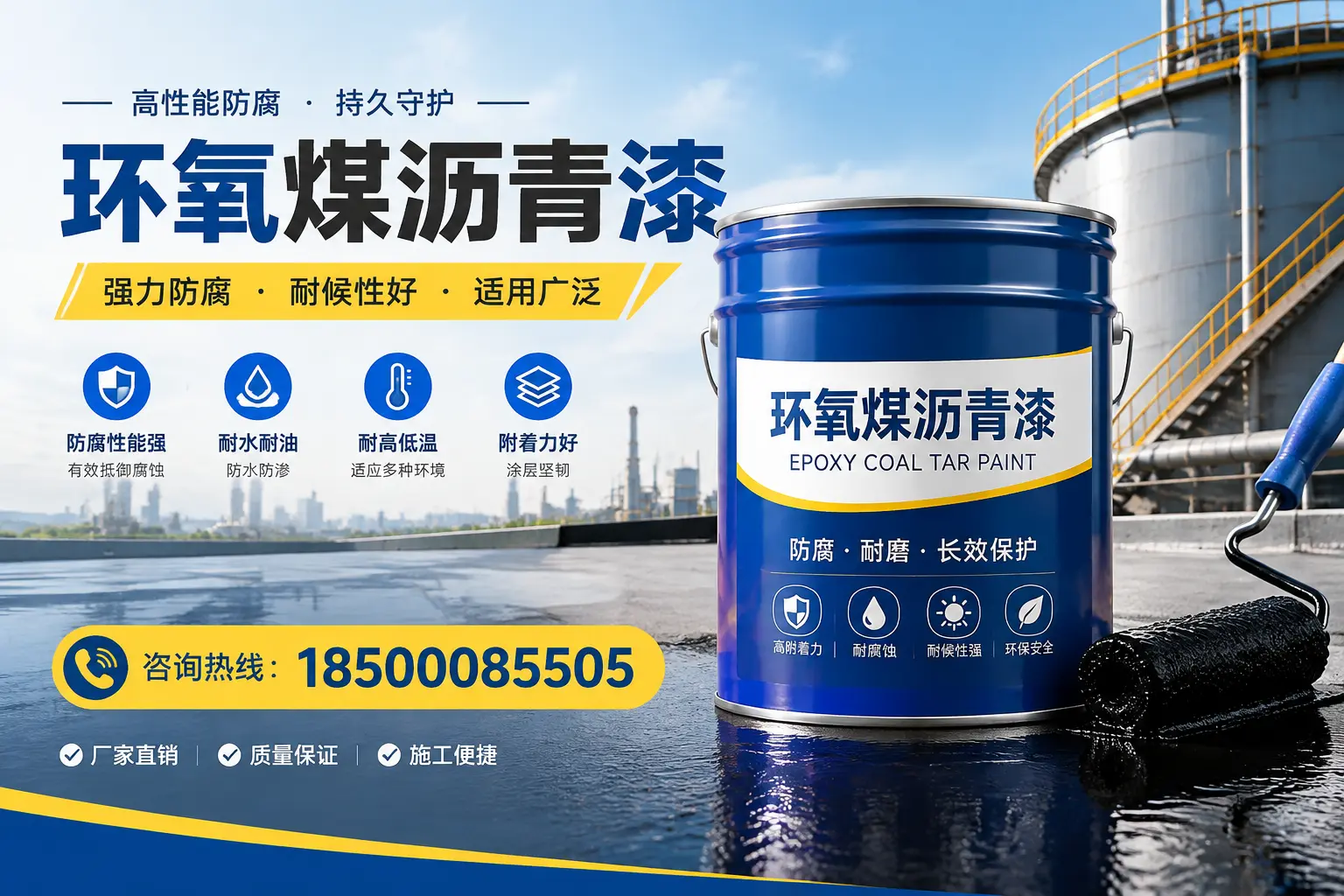 环氧煤沥青漆的储存与运输注意事项,莆田企业须知
